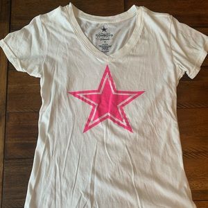 *gifted* Dallas Cowboys Pink Star Tee